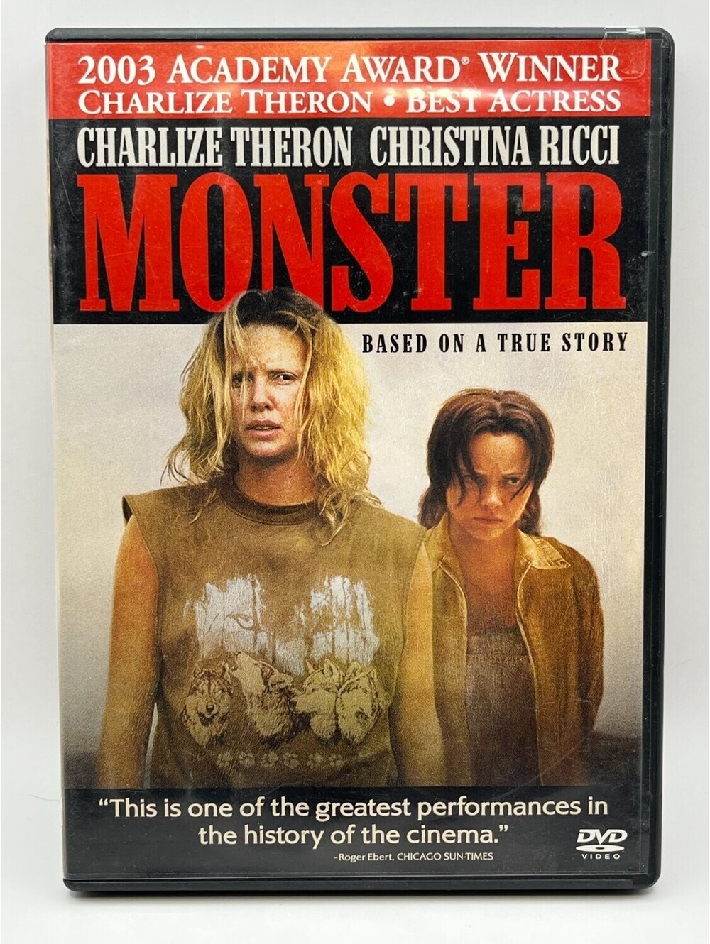 Monster DVD Widescreen Charlize Theron 2003 Drama Patty Jenkins